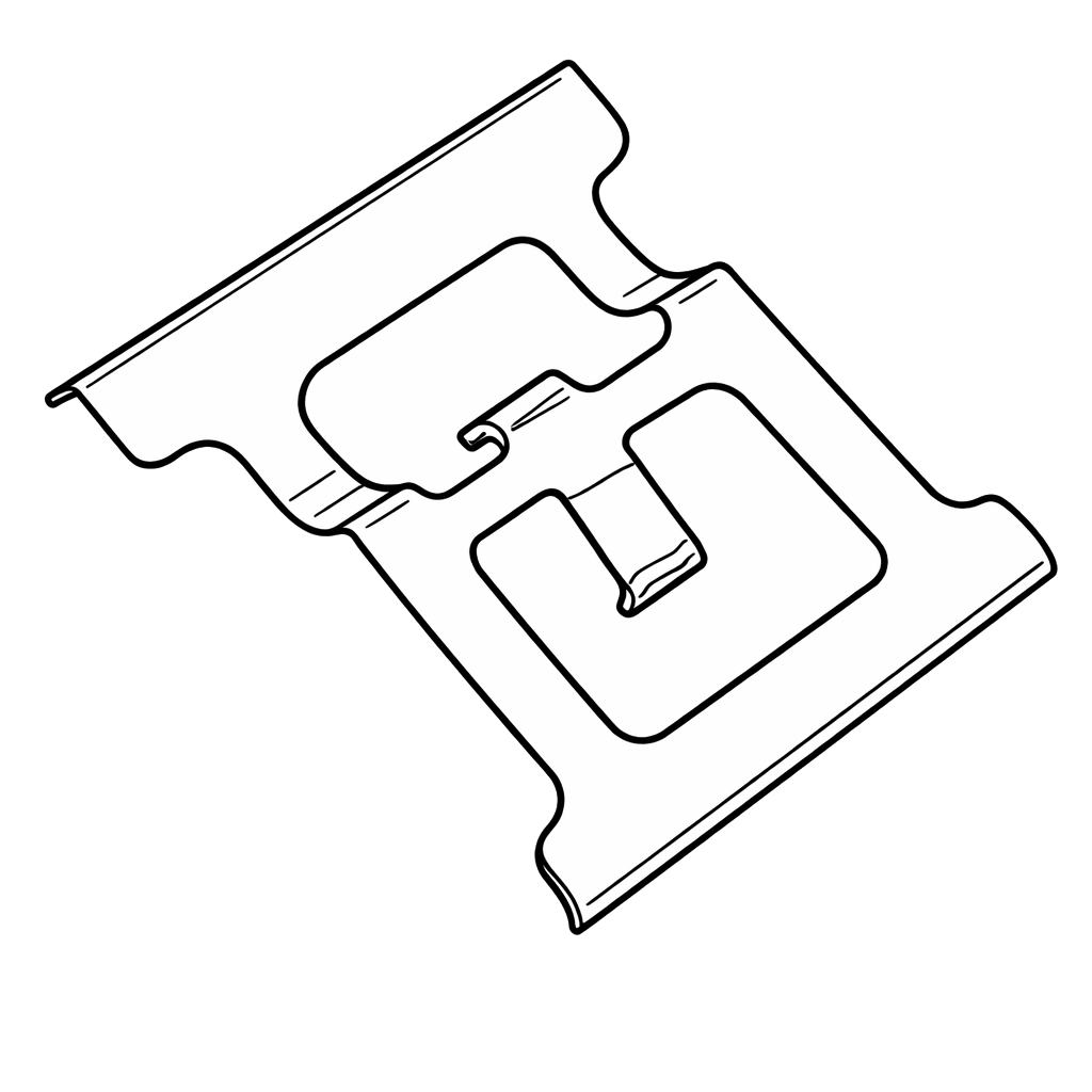 Rear Caliper Brake Pad Support Spring